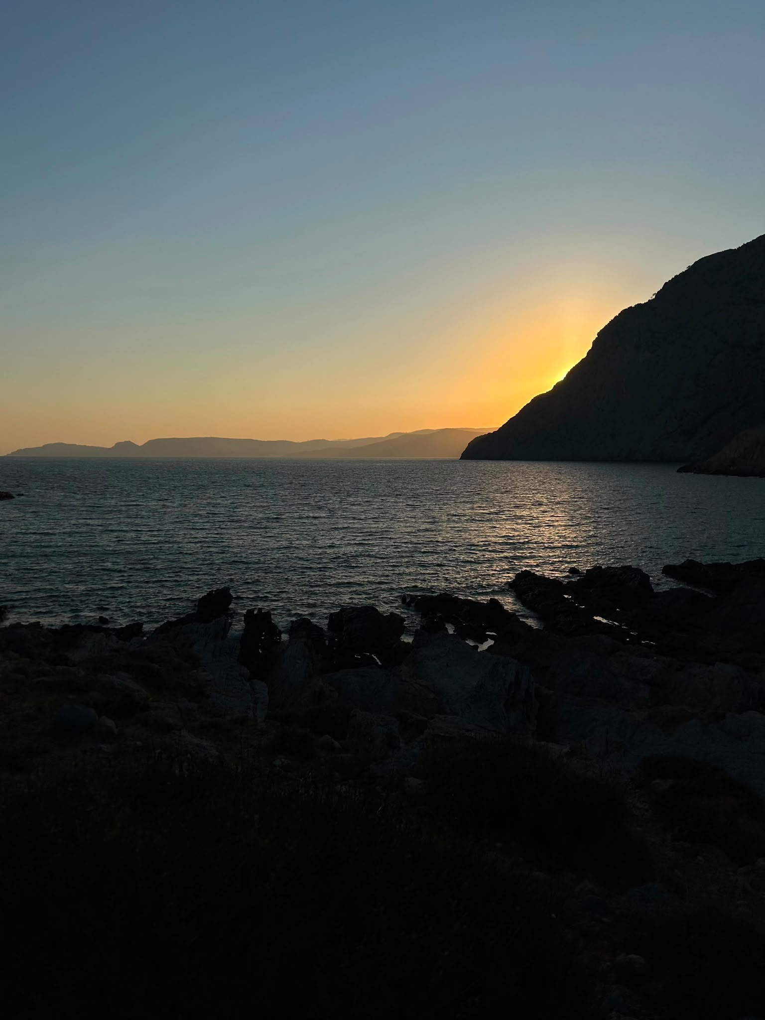 Tisan’da deniz ve doğa manzarası